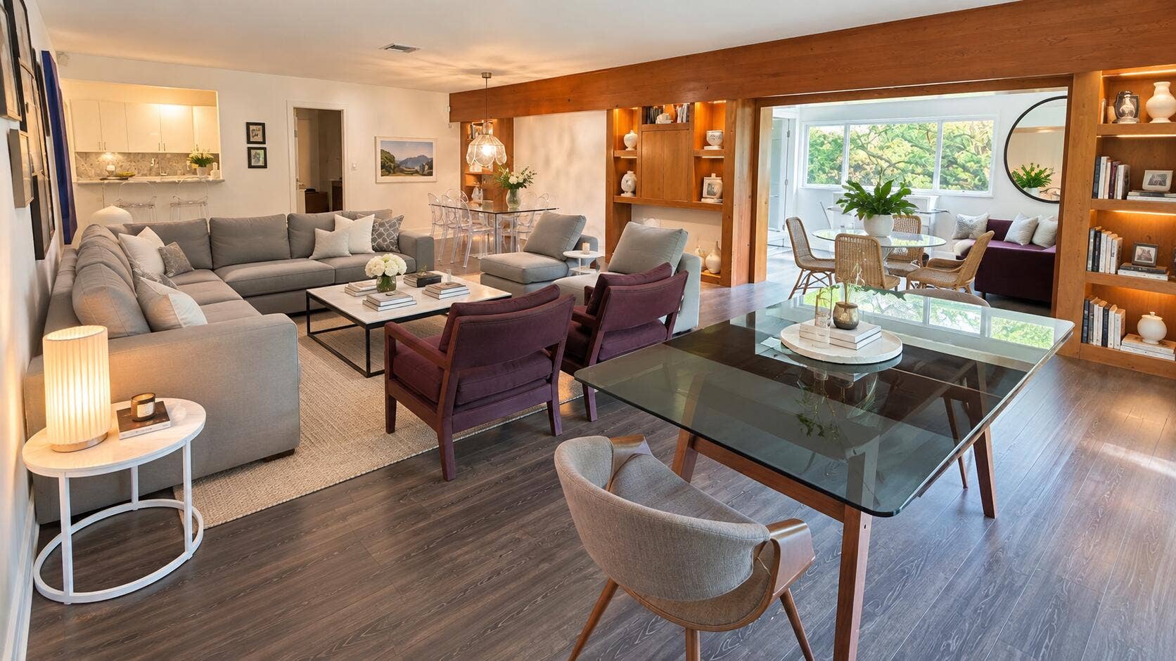Living and TV room