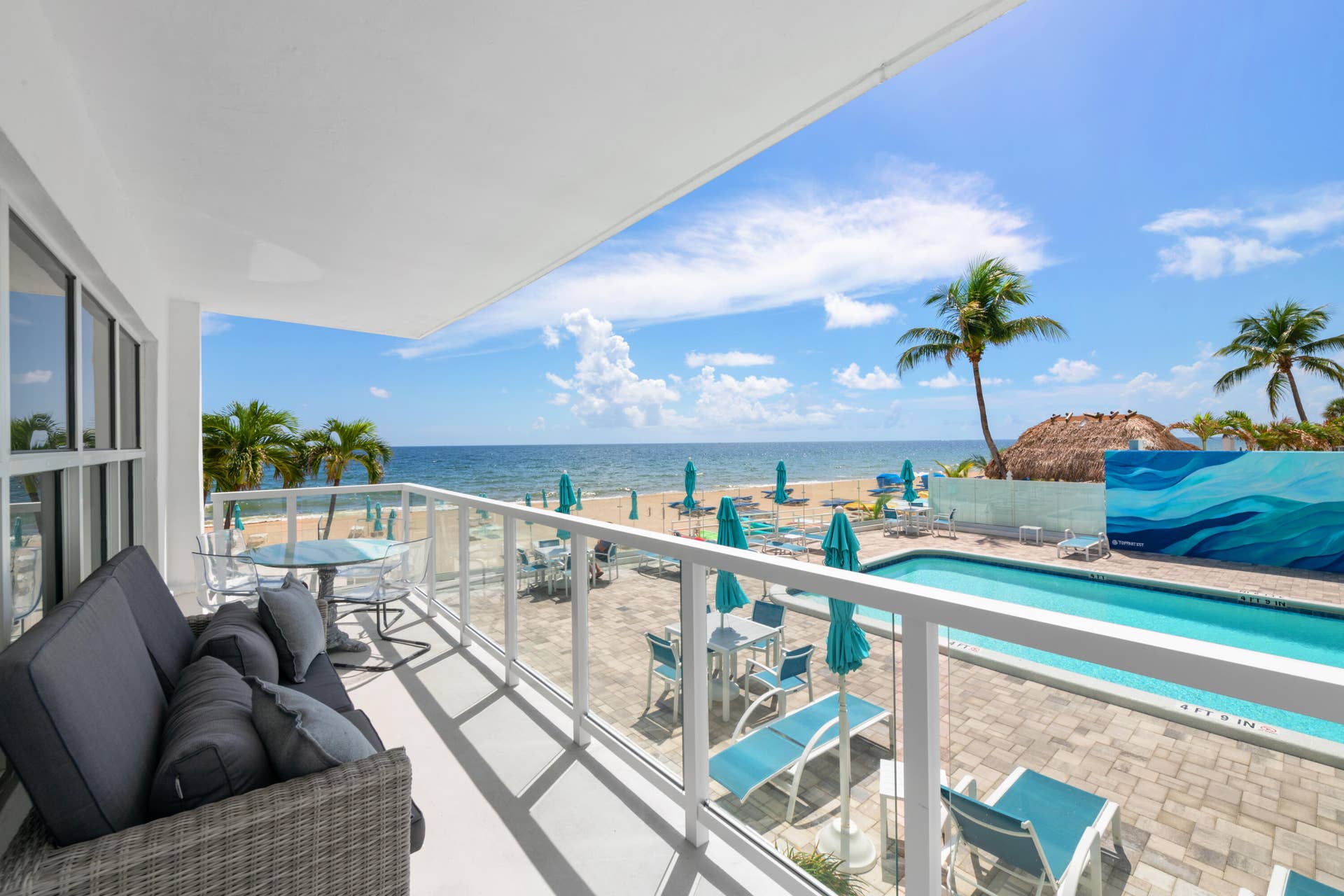 3750 GALT OCEAN Drive, #101, Fort Lauderdale, Fort Lauderdale, FL 33308 Balcony