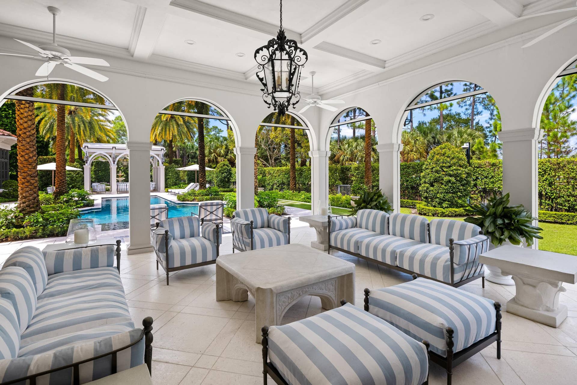11607 Charisma Way, Palm Beach Gardens, FL 33418 Pool Loggia 1