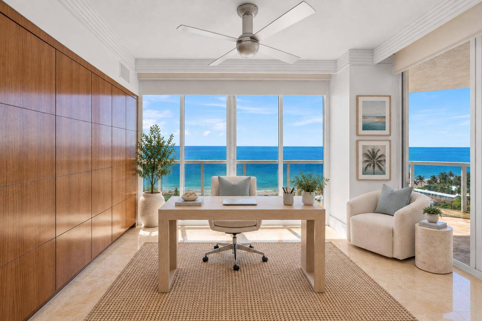 3100 N Ocean Boulevard, #1610, Fort Lauderdale, FL 33308 Guest room 1 could also be Office/Den virtually staged