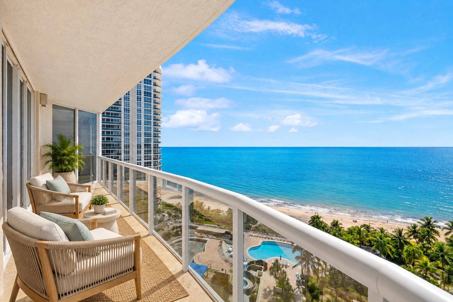 3100 N Ocean Boulevard, #1610, Fort Lauderdale, FL 33308 Direct Ocean Views