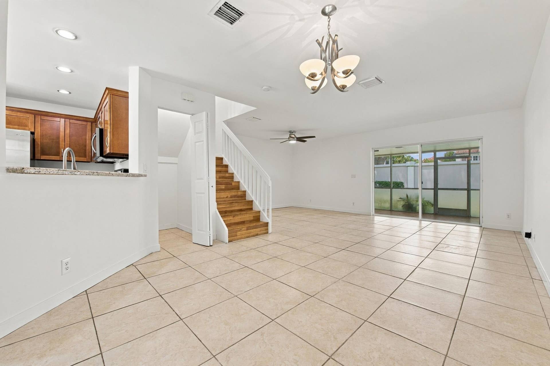 Spacious living area