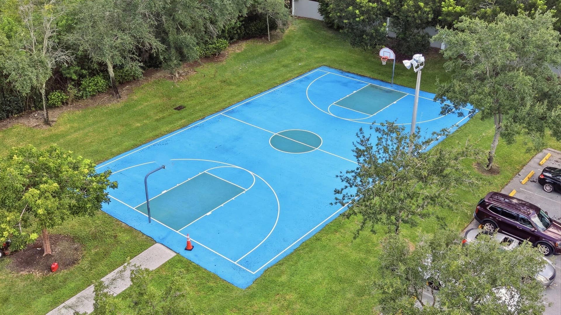Beautifully landscaped gated Homeowners Association. Our community offers two swimming pools and playgrounds, a tennis court, basketball court, exercise room, barbeque areas, lake, and clubhouse.