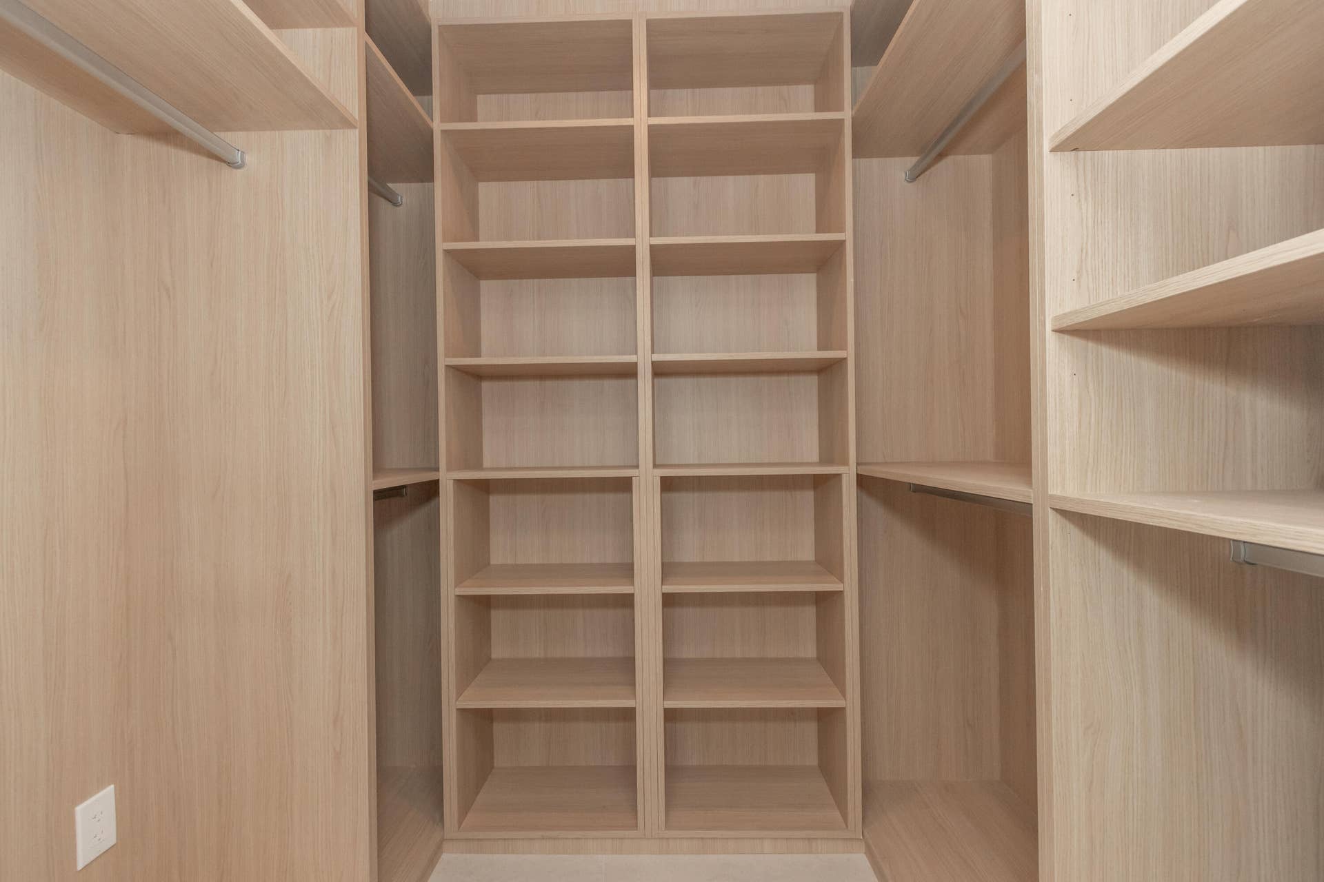 Primary closet