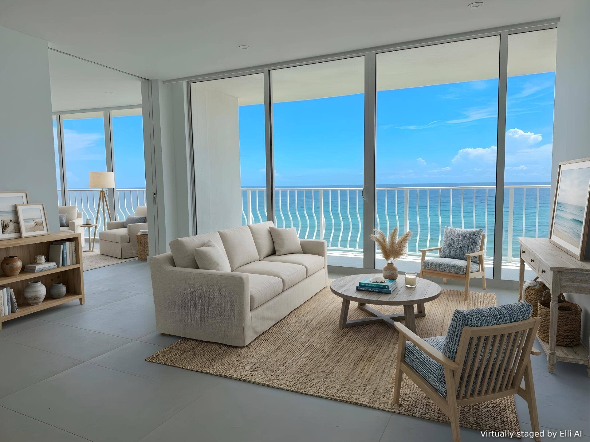 Direct ocean exposure from every major room *virtually staged*