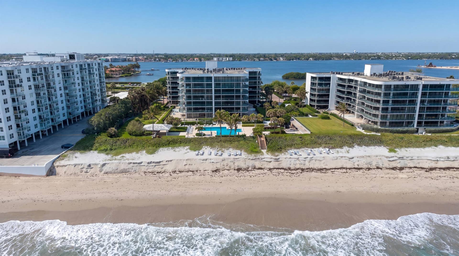3440 S OCEAN Boulevard, #708S, Palm Beach, FL 33480 Aerial 2