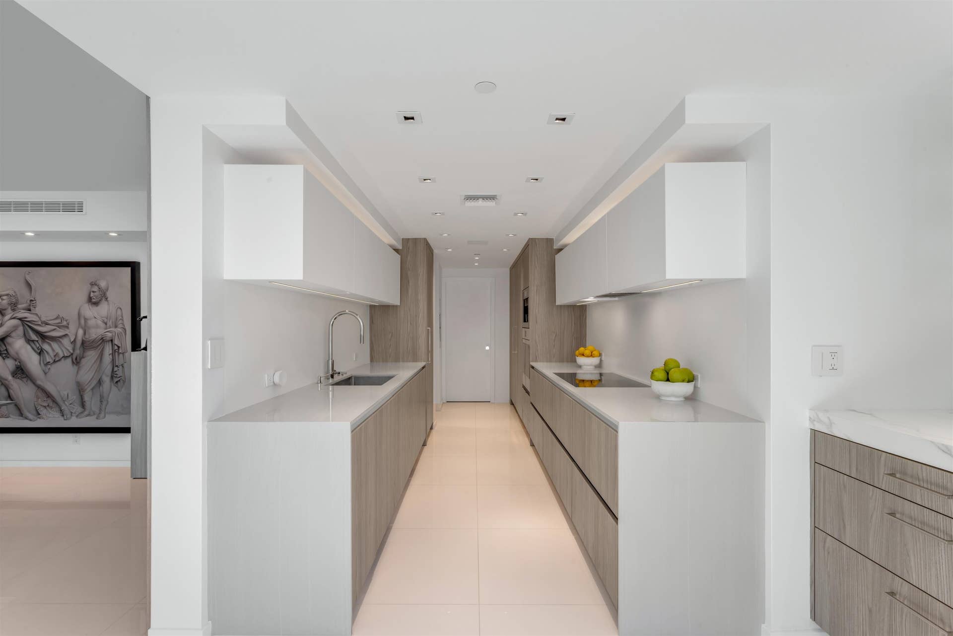3440 S OCEAN Boulevard, #708S, Palm Beach, FL 33480 KITCHEN_STRAIGHT_EB