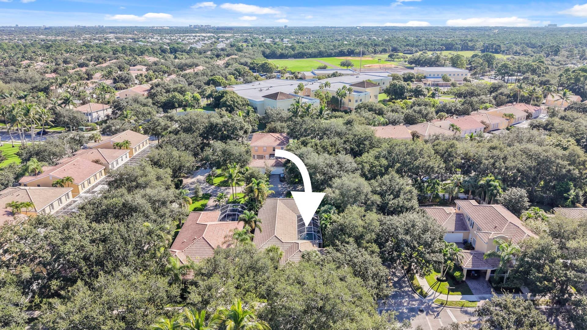 3723 Community Drive, Jupiter, FL 33458 Airial View