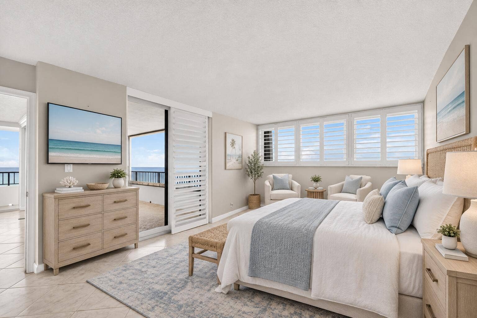 600 Ocean Drive, #9A, Juno Beach, FL 33408 MASTER SUITE VIRTUAL