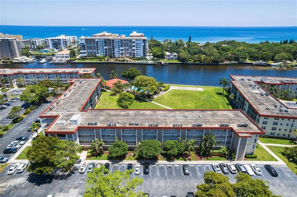 3150 NE 48TH Court, #410, Lighthouse Point, FL 33064 Aerial