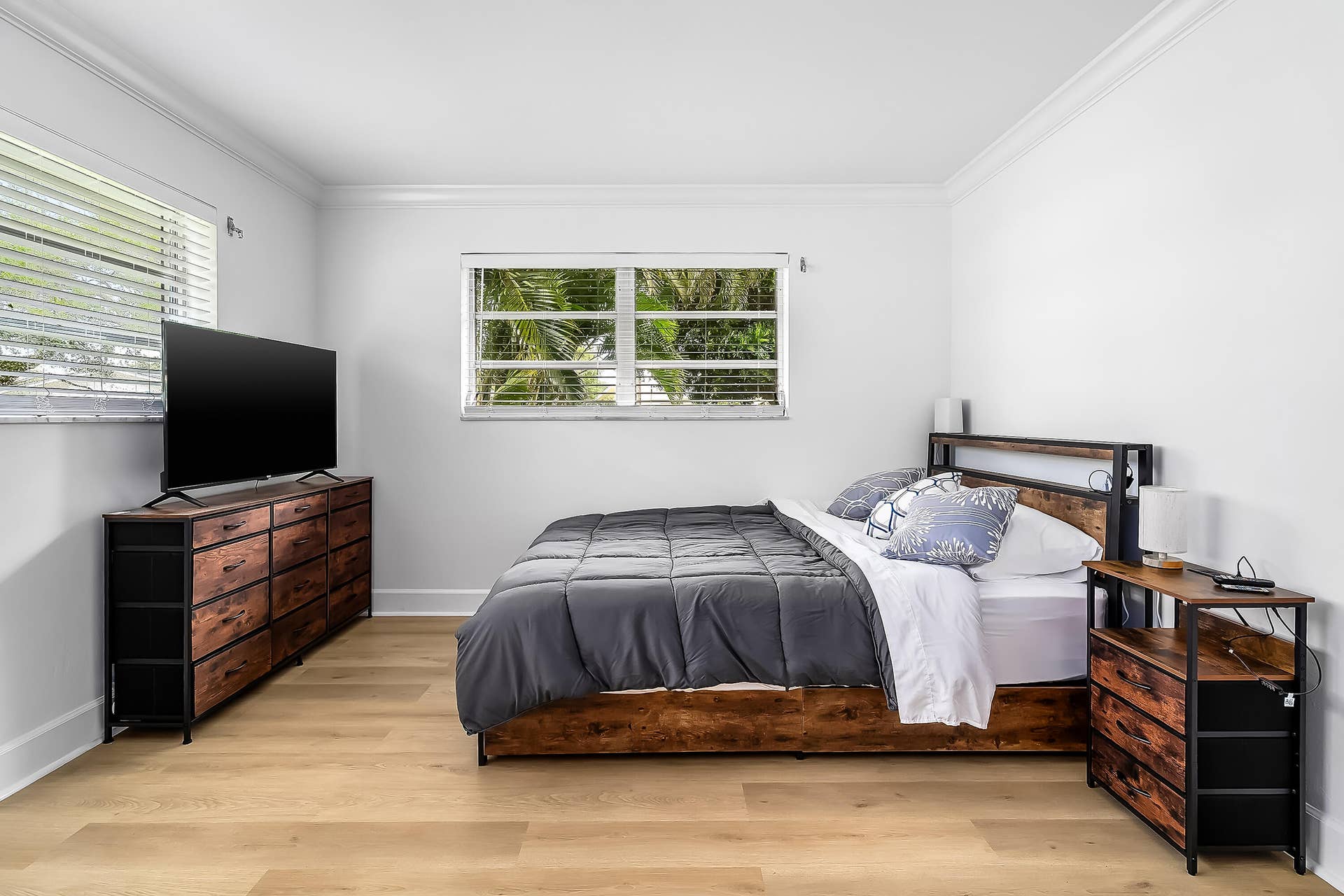 1250 SE 10TH Street, Deerfield Beach, Deerfield Beach, FL 33441 Bright interior room featuring wood-finish flooring