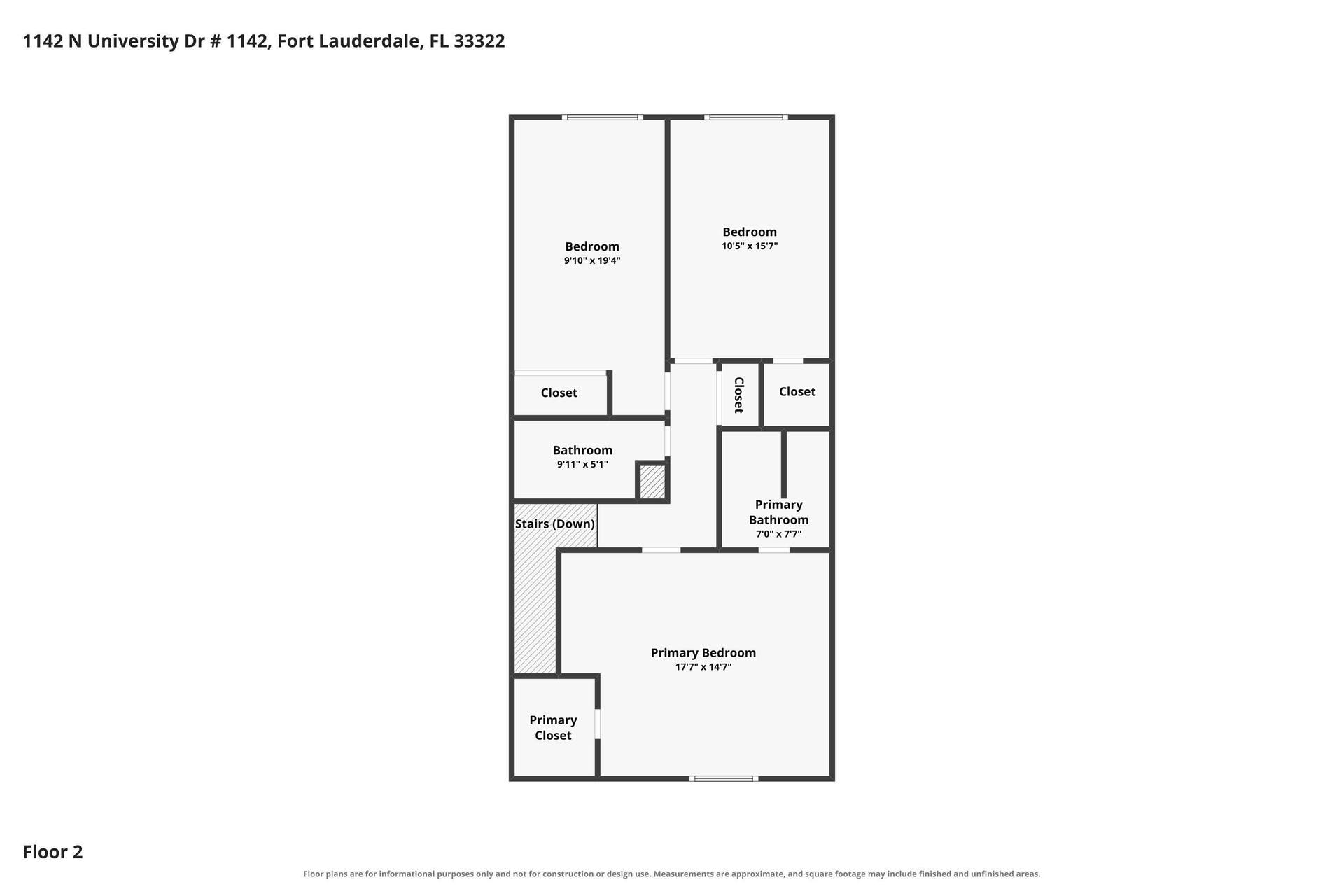 1142 N University Drive, Plantation, FL 33322 1142 floor plan 3