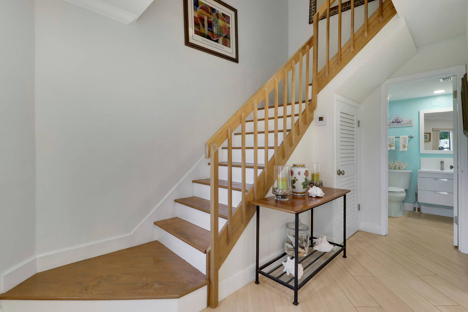 232 Seabreeze Circle, Jupiter, FL 33477 Stairs and Half Bath