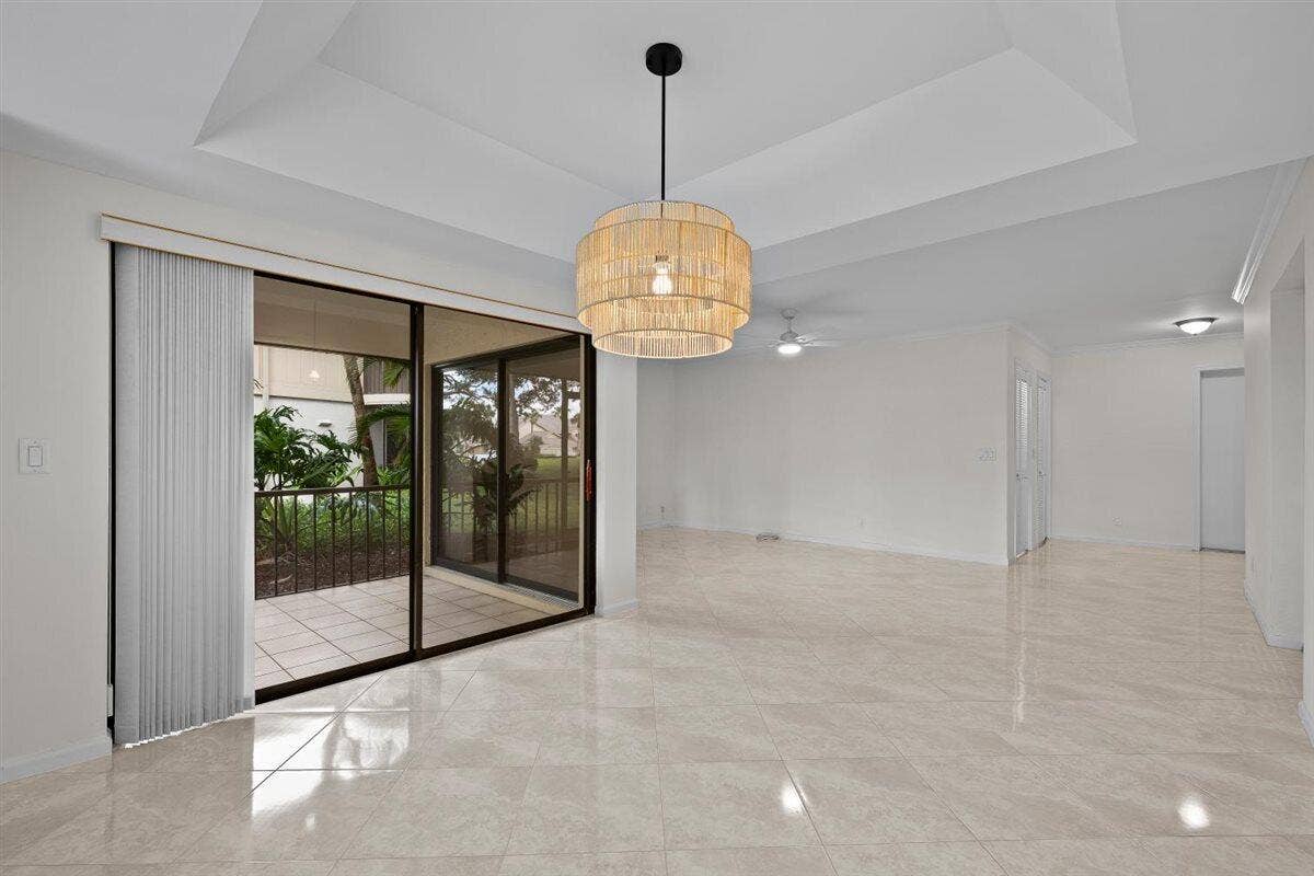 Living Area Overlooking Patio