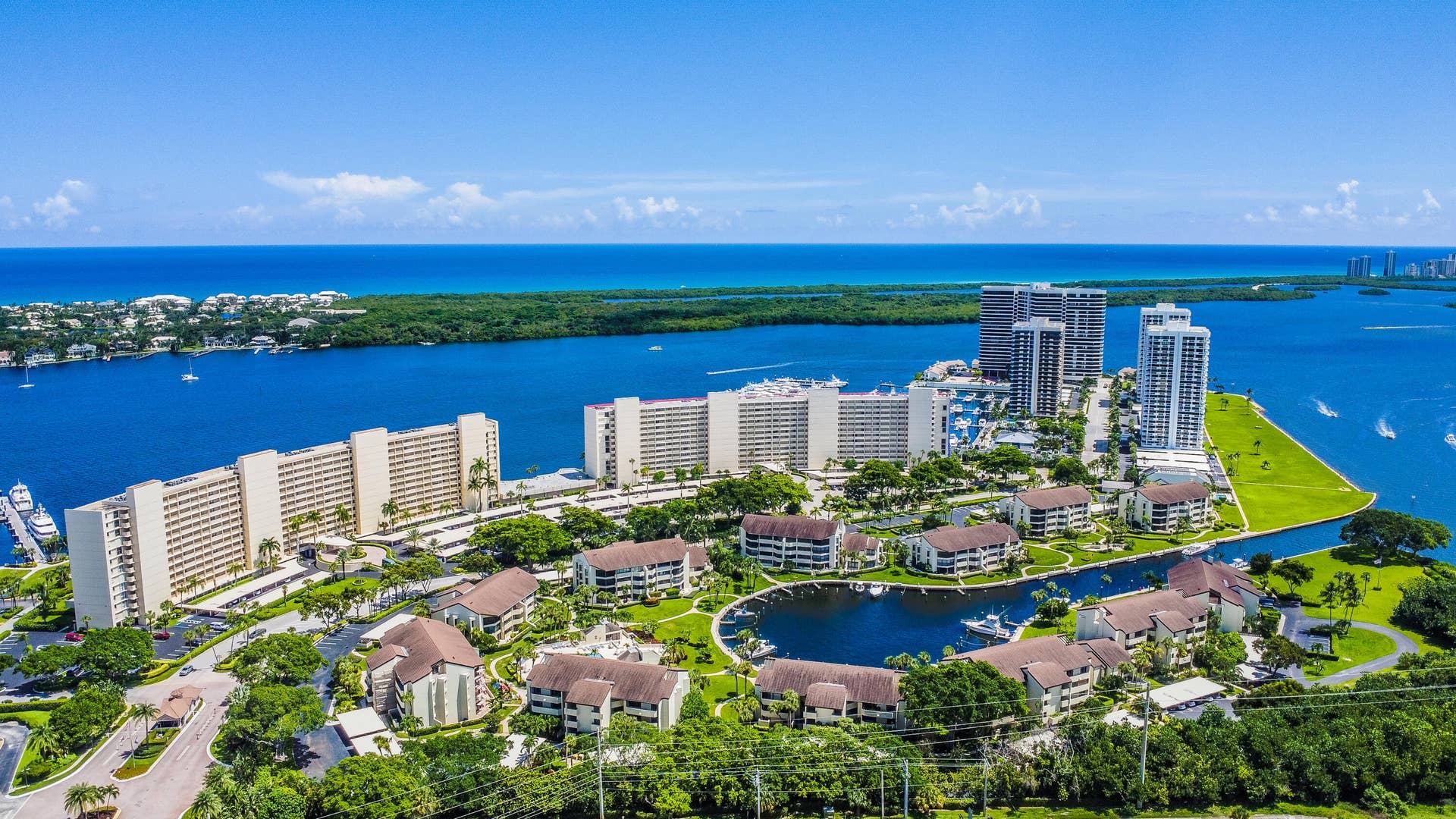 100 Lakeshore Drive, #754, North Palm Beach, FL 33408 Old Port Cove Aerial