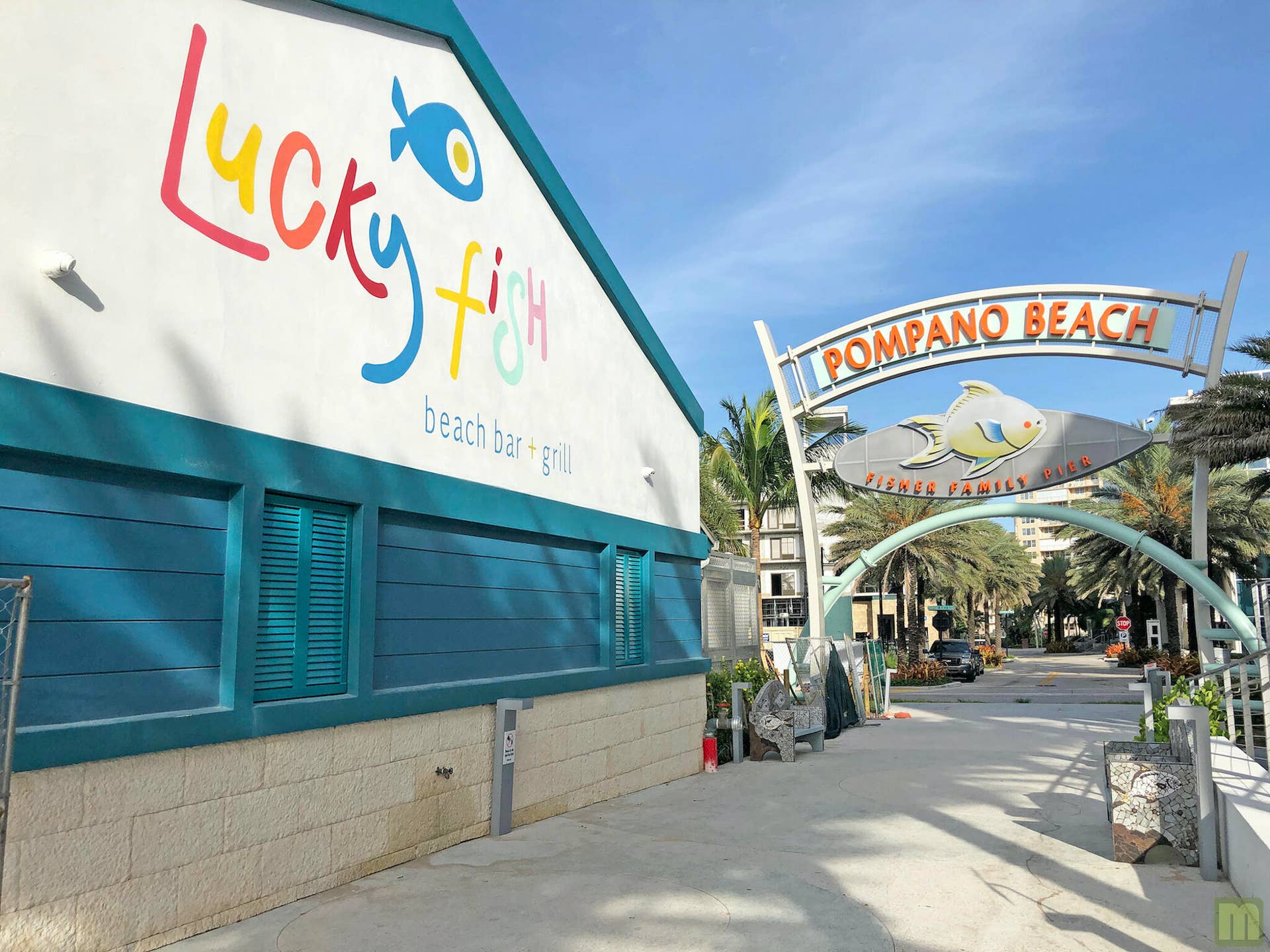2695 SE 1ST Court, #2, Pompano Beach, Pompano Beach, FL 33062 117 Pier-sign-lucky fish