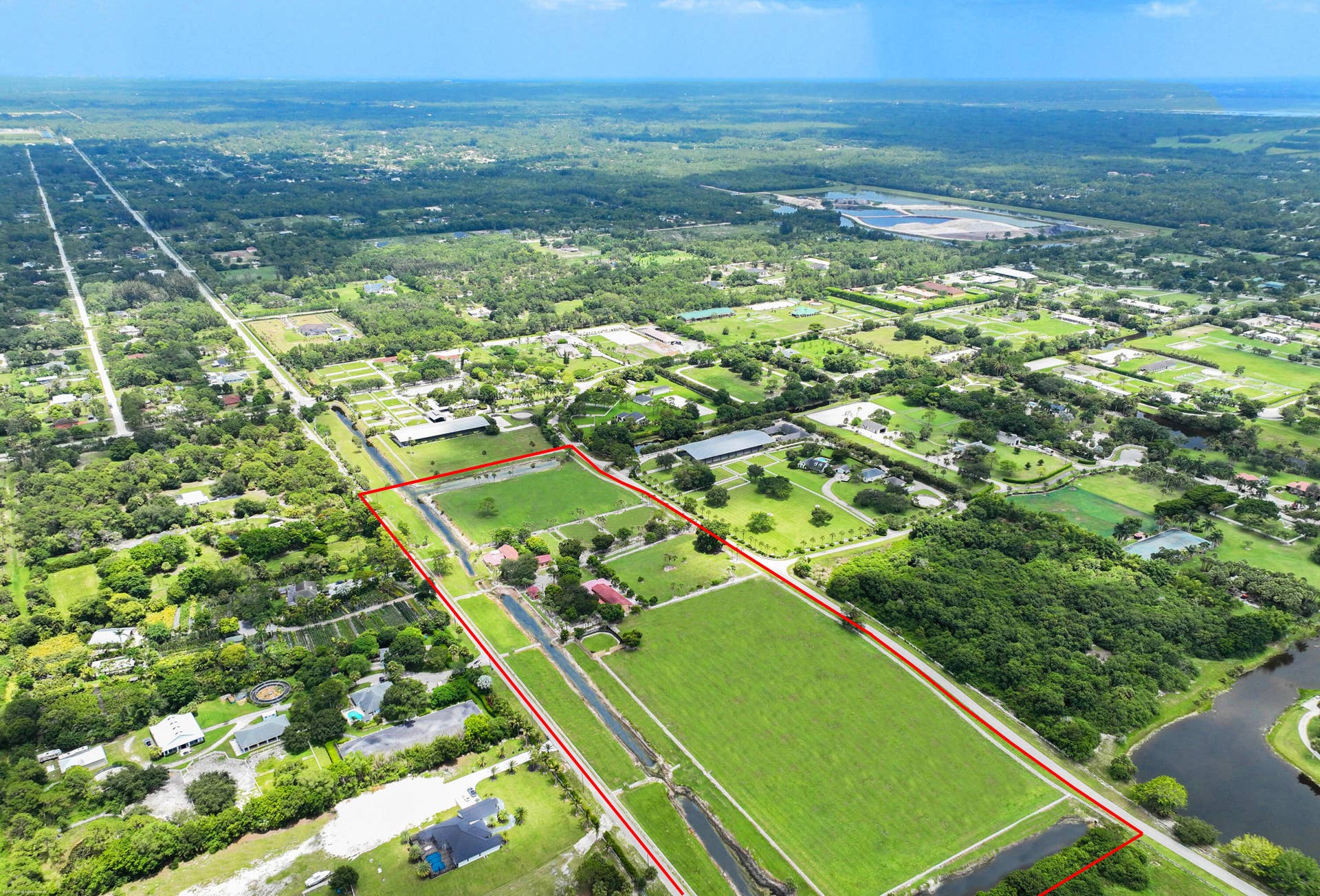 3516 Hanover Circle, Loxahatchee, FL 33470 Aerial View