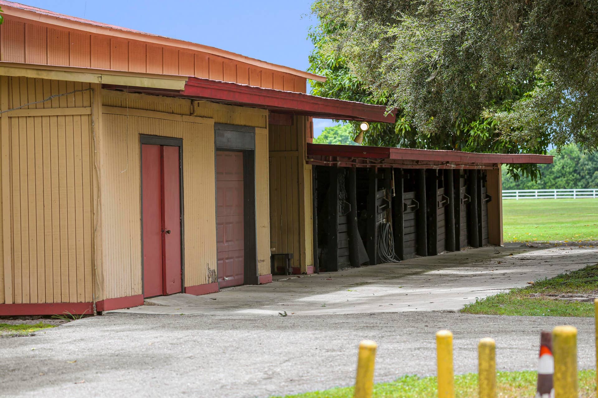 3516 Hanover Circle, Loxahatchee, FL 33470 Backside of Stable
