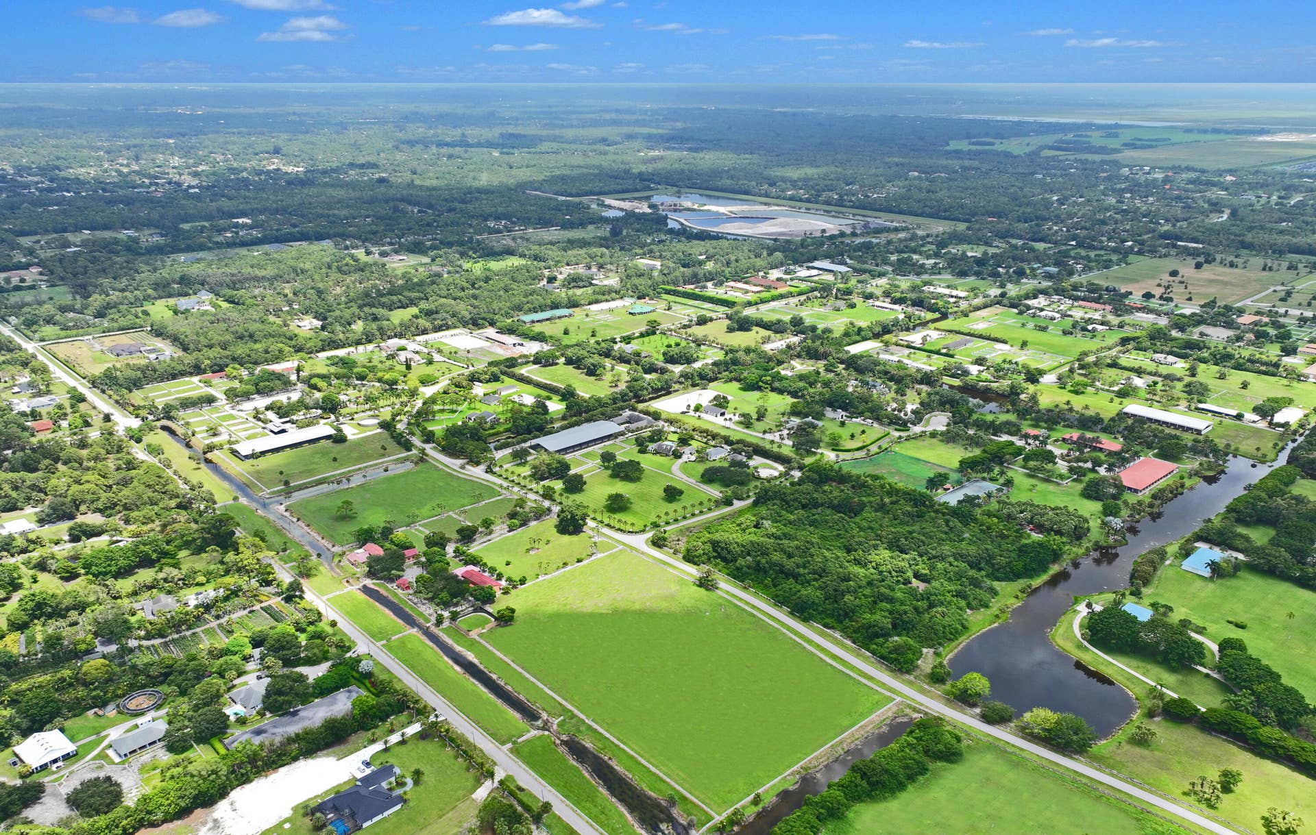 3516 Hanover Circle, Loxahatchee, FL 33470 Aerial of Property