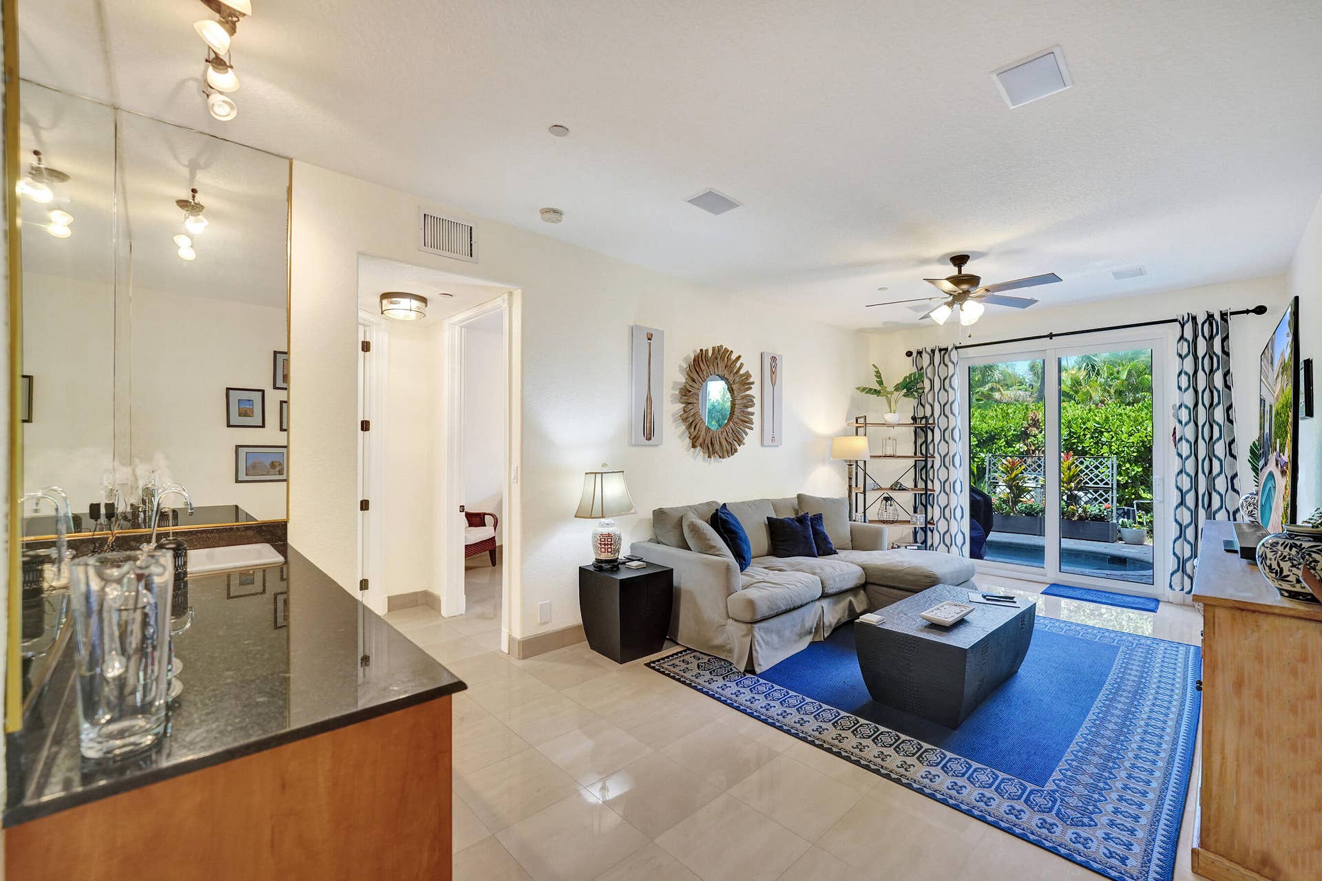 1780 Bay Drive, Pompano Beach, FL 33062 1st Fl Livingroom 1