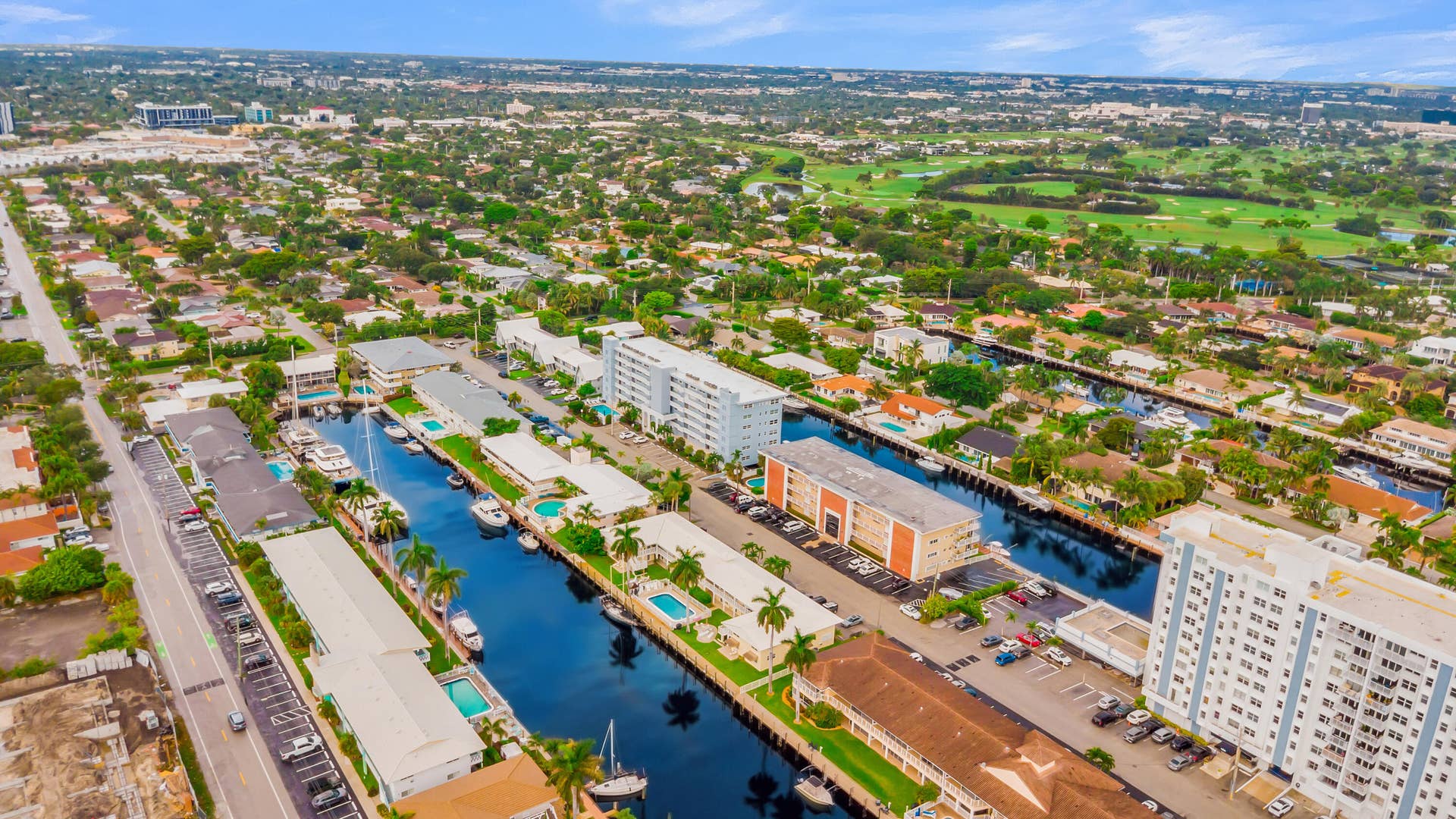 2840 NE 33RD Court, #2, Fort Lauderdale, FL 33306 Waterfront properties with direct canal access, surrounded by mature trees, and nearby open greenspace