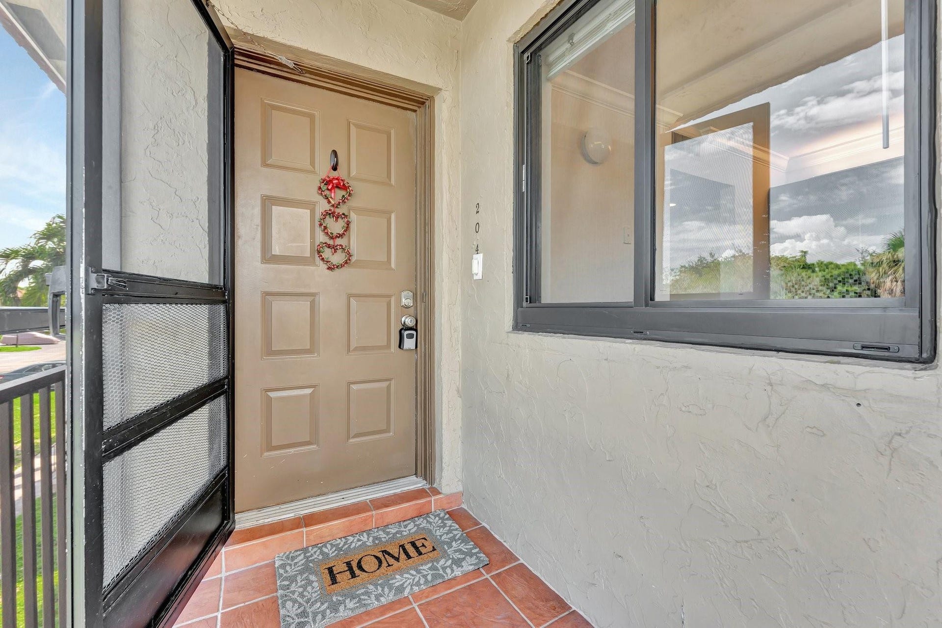Front door entry
