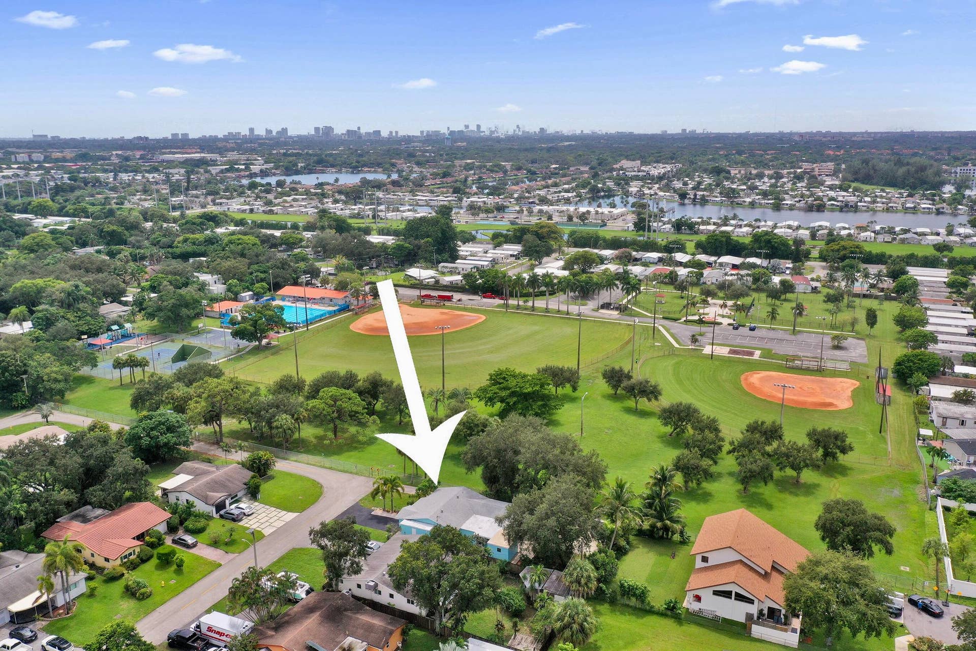 5081 SW 29TH Way, Dania Beach, FL 33312 Aerial. View. Southeast