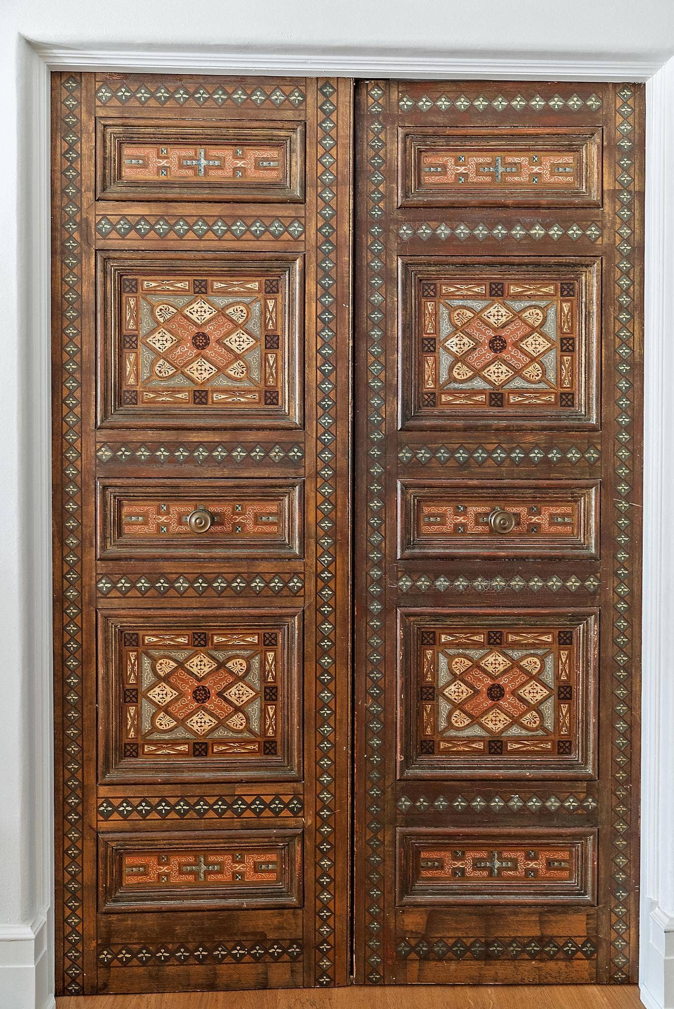 111 Via Del Lago, Palm Beach, FL 33480 33-HISTORIC HANDPAINTED DOORS