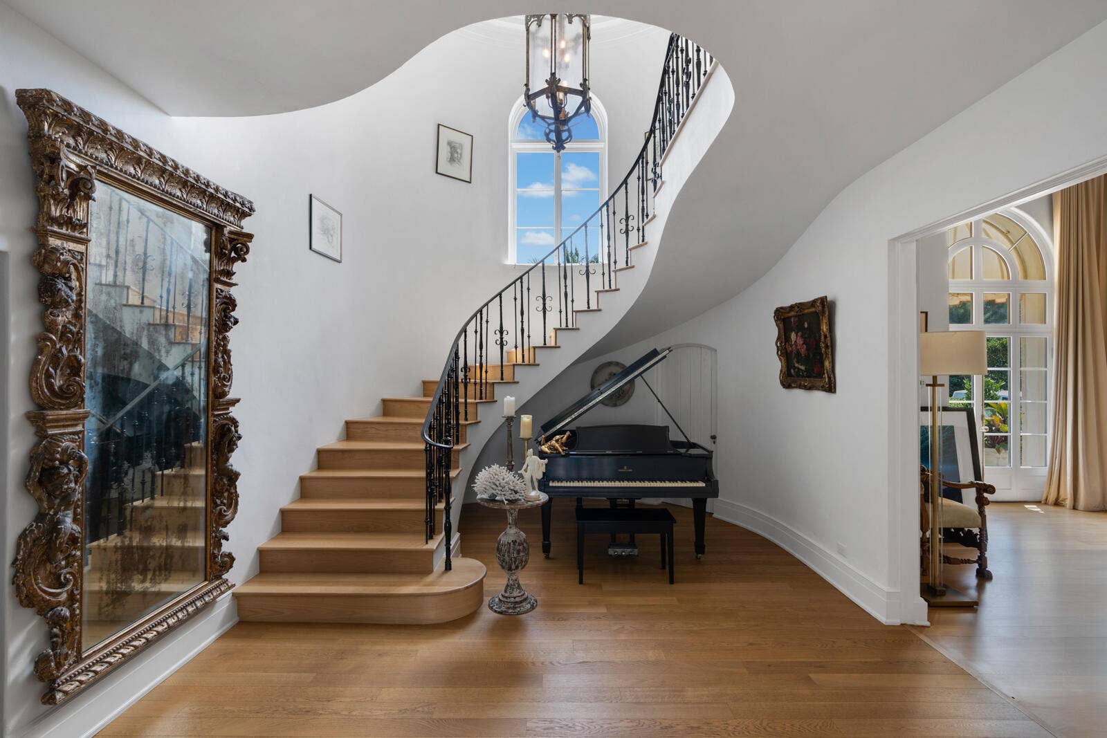 111 Via Del Lago, Palm Beach, FL 33480 13-Grand staircase