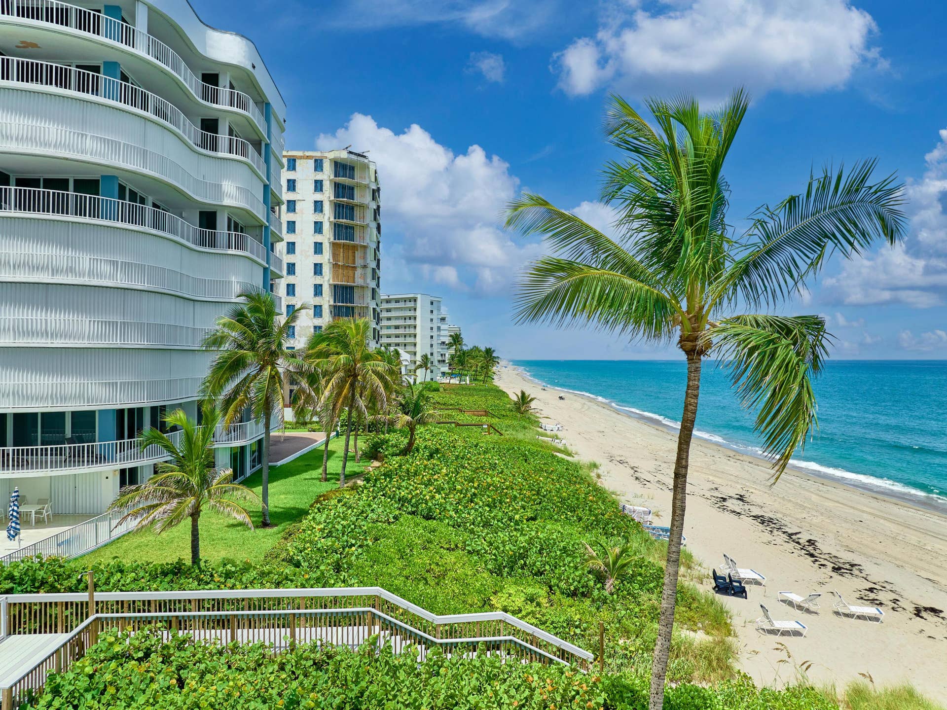 3211 S Ocean Boulevard, #403, Highland Beach, FL 33487 An elevator ride to the beach