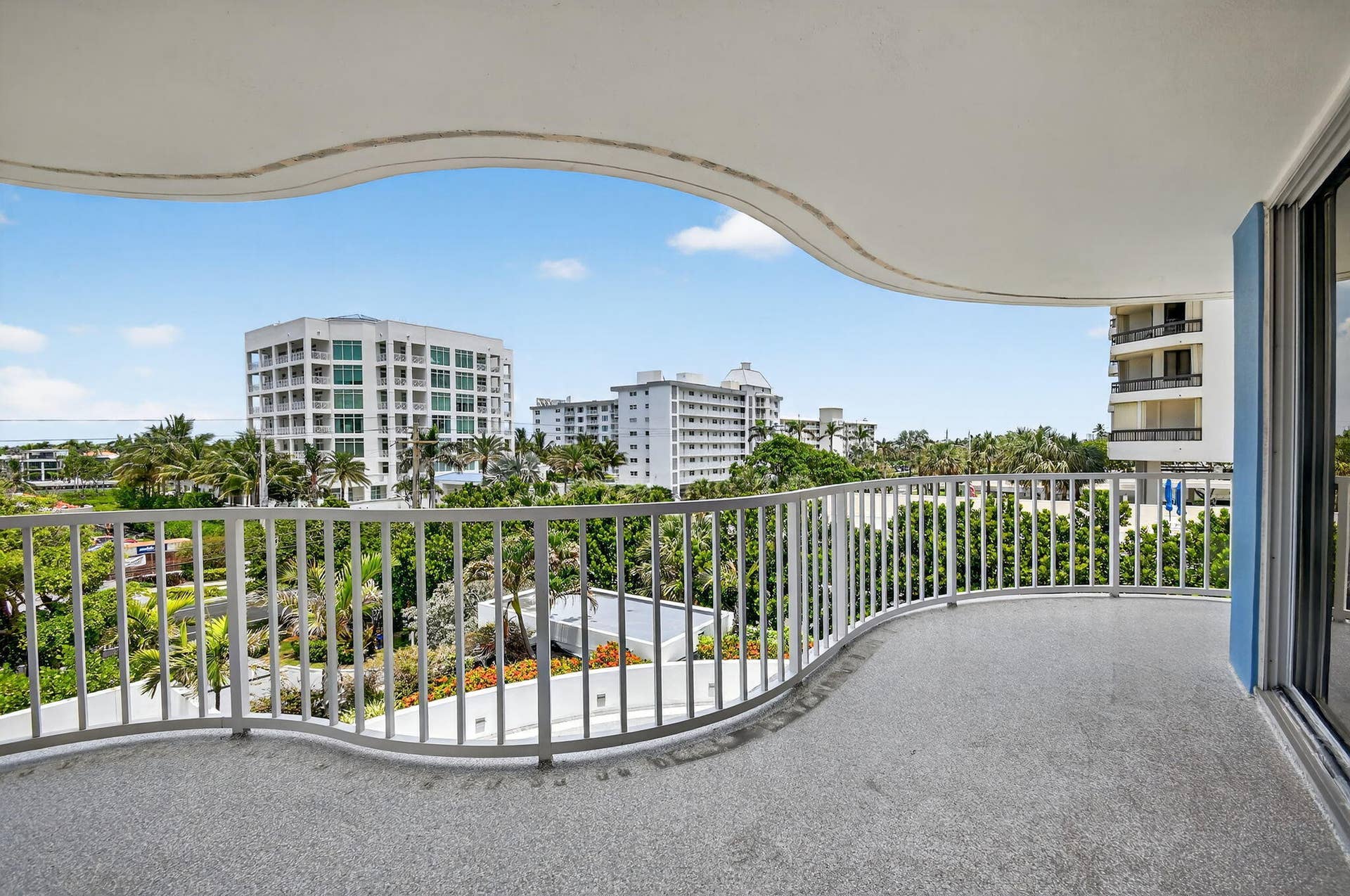 3211 S Ocean Boulevard, #403, Highland Beach, FL 33487 North/West wraparound balcony