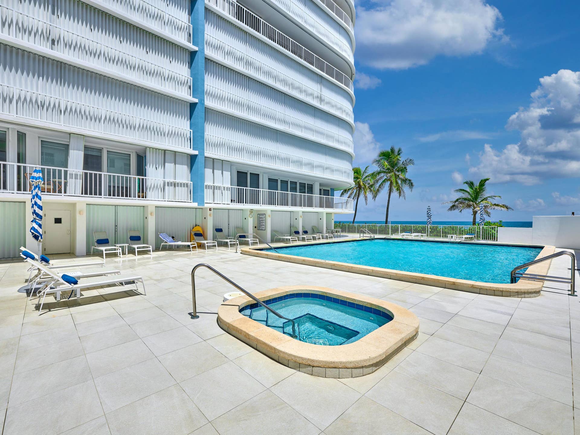 3211 S Ocean Boulevard, #403, Highland Beach, FL 33487 HOT TUB POOL BBQ Overlooking Beach