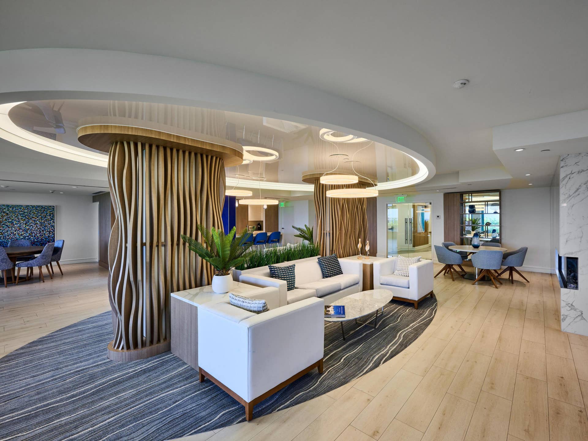 3211 S Ocean Boulevard, #403, Highland Beach, FL 33487 Community Ocean Club Room
