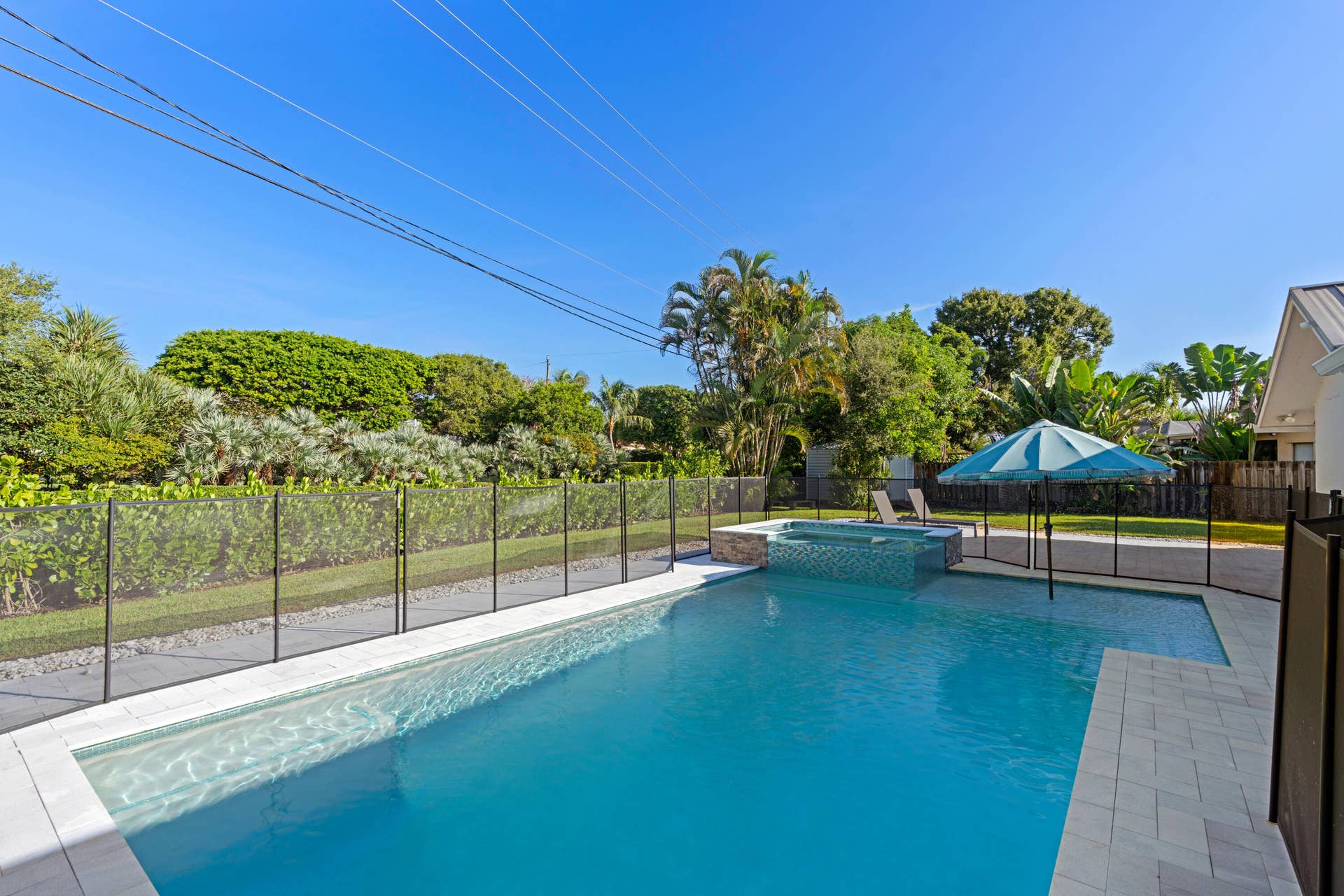 4456 Nicole Circle, Jupiter, FL 33469 Pool North View