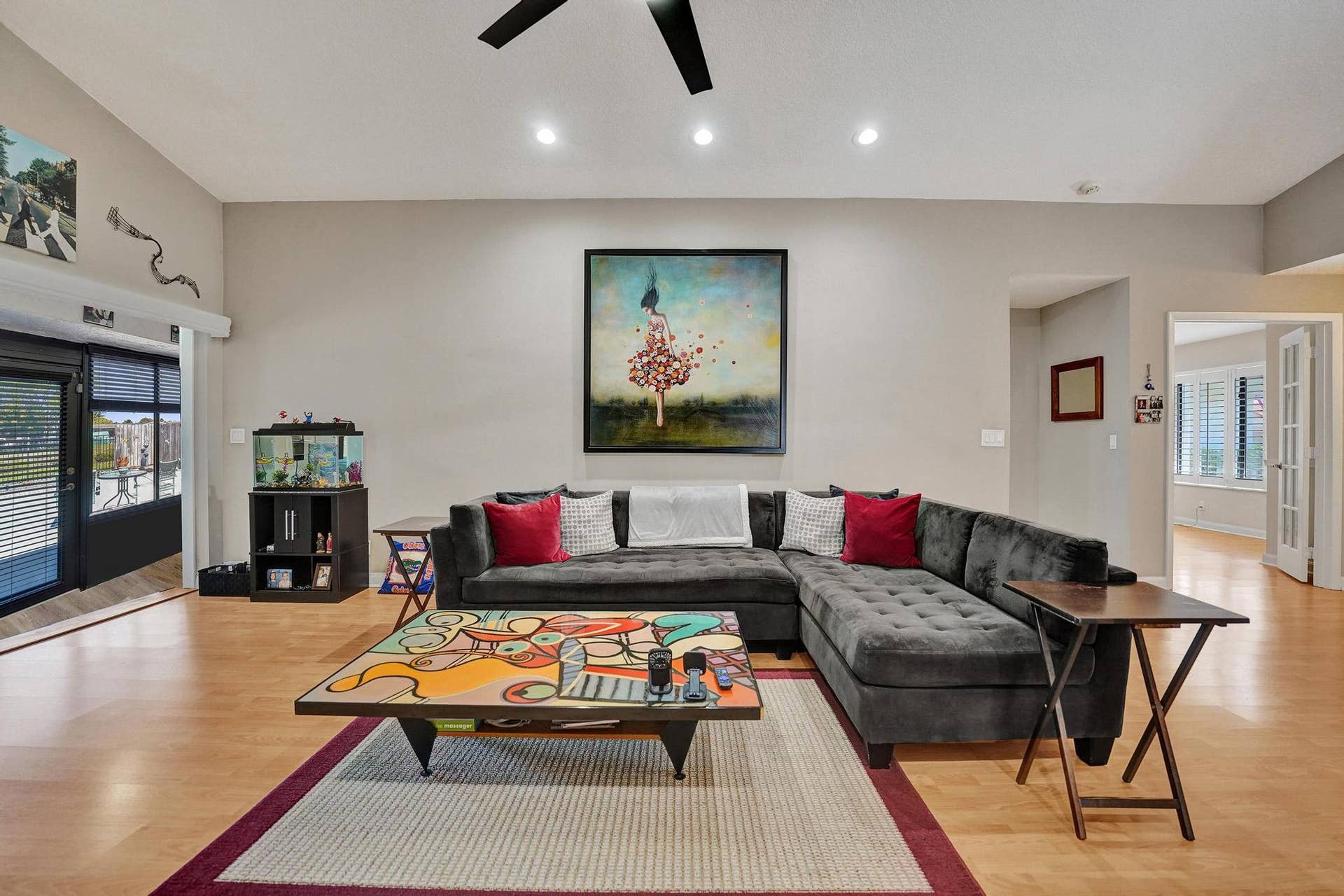 9355 NW 18TH Drive, Plantation, FL 33322 Living room