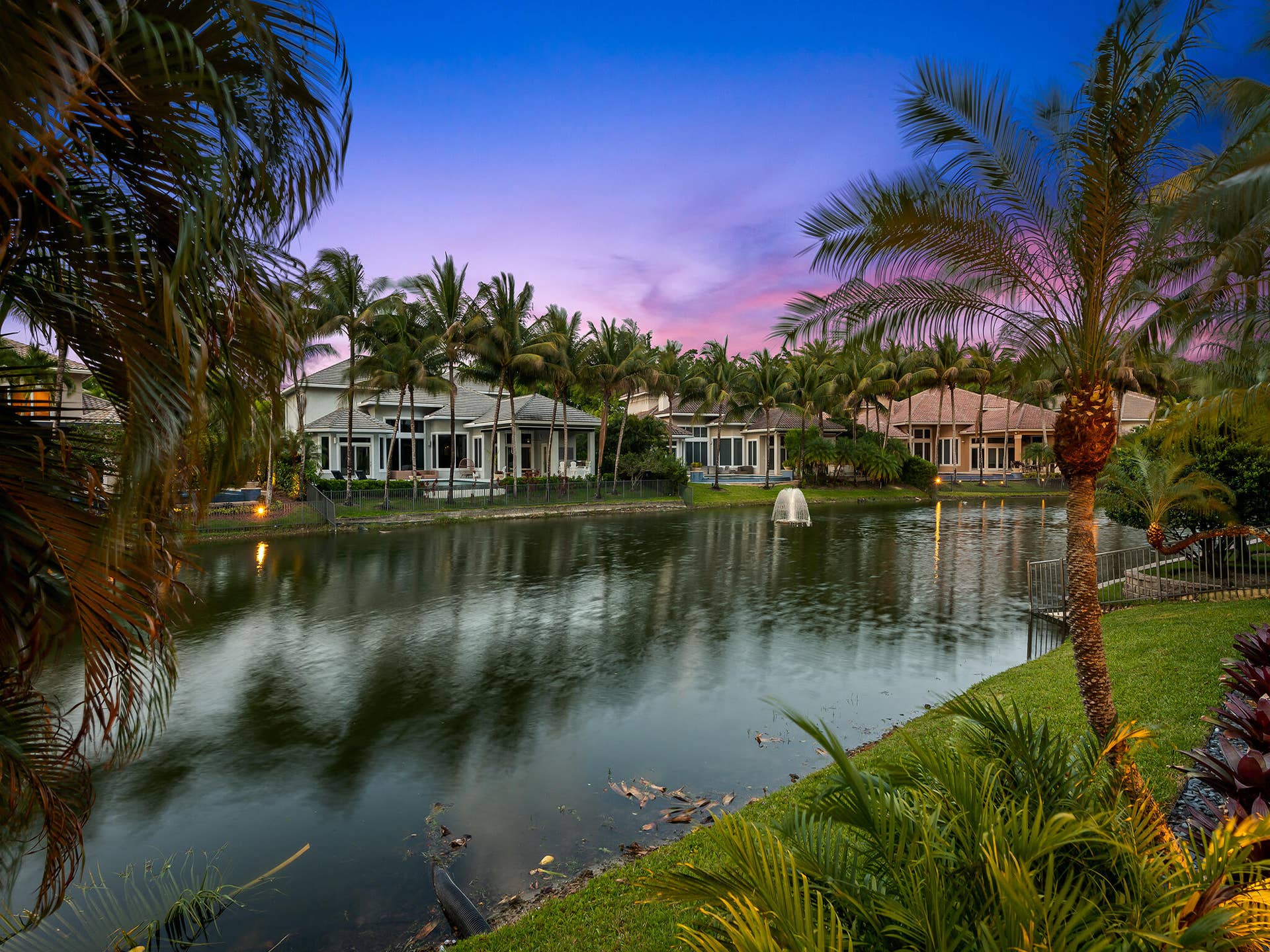 10241 KEY PLUM Street, Plantation, FL 33324 Twilight Serene Water View