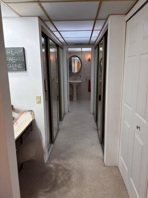 Vanity and closets