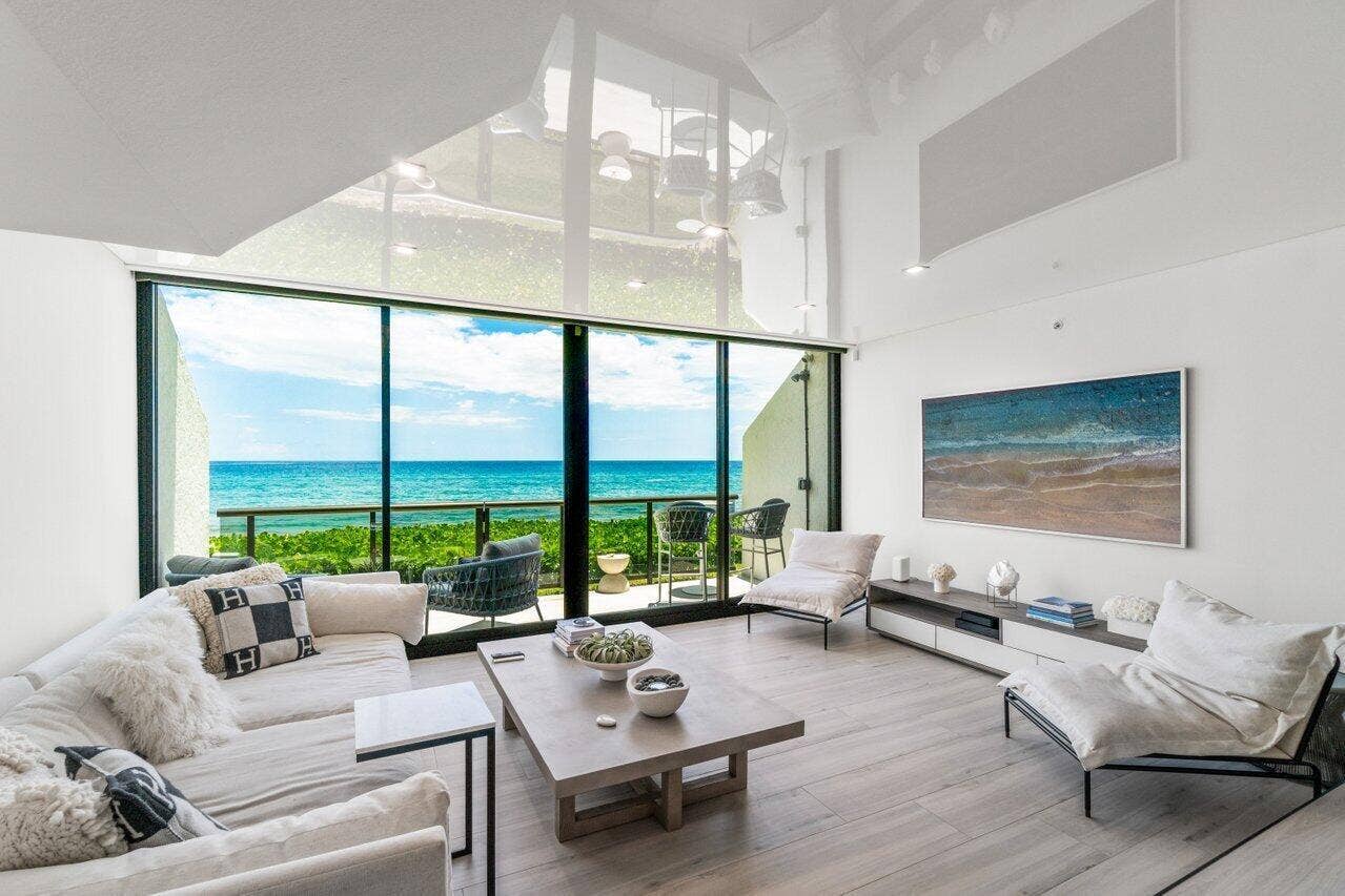 3115 S Ocean Boulevard, #104, Highland Beach, FL 33487 Oceanfront Living