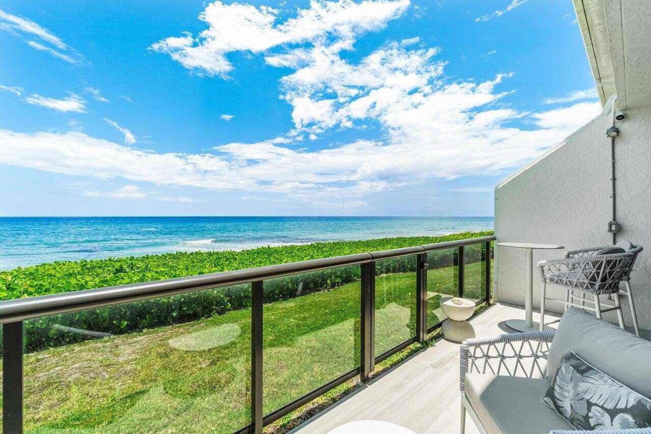 3115 S Ocean Boulevard, #104, Highland Beach, FL 33487 1st Floor Terrace