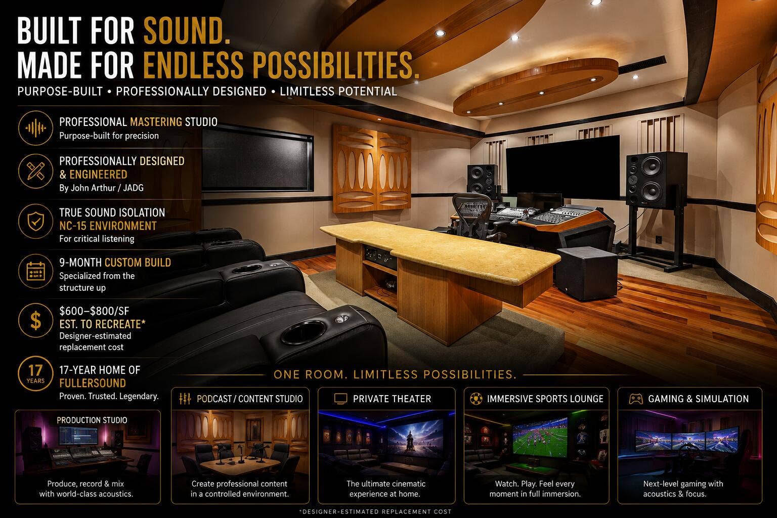 Mastering Studio Details