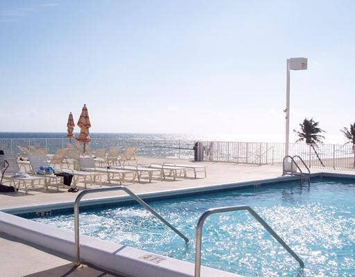 One of two pools