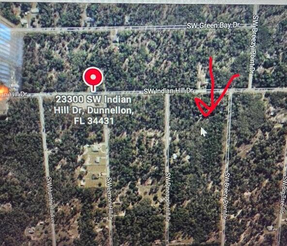 Property photo for 0 SW Indian Hill Drive, Dunnellon, FL