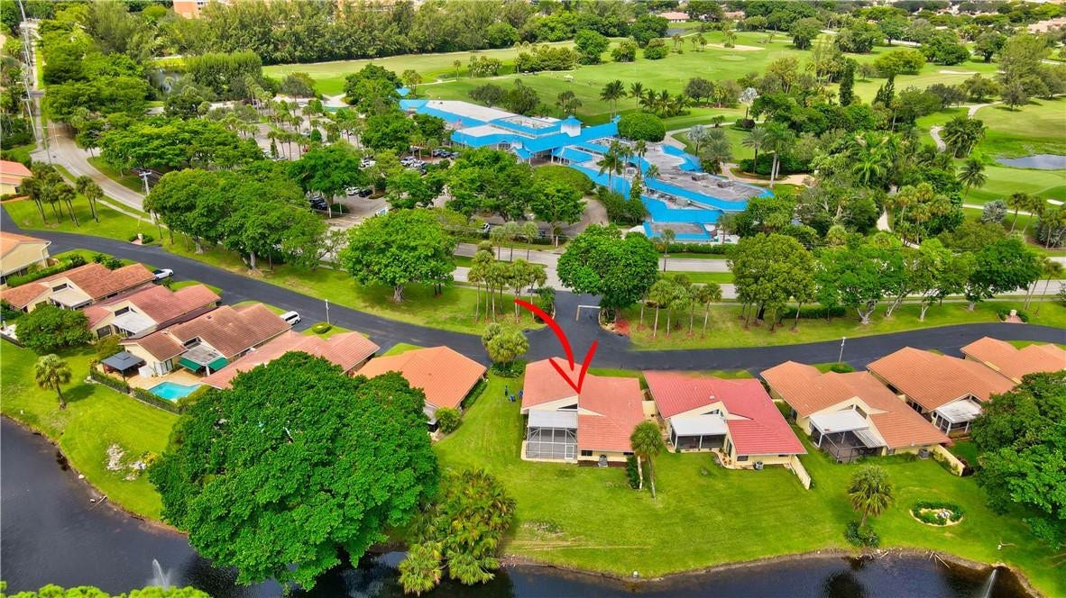 2738 DEER CREEK KELLY BROOKE Lane, Deerfield Beach, FL 33442 Walk across the street to practice your putts.