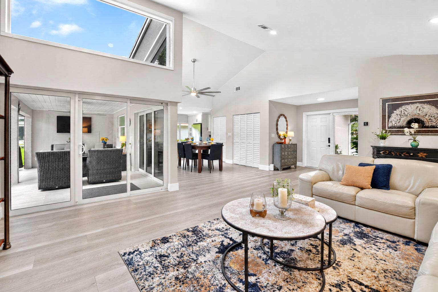 2738 DEER CREEK KELLY BROOKE Lane, Deerfield Beach, FL 33442 Wide-open floor plan creates an easy connection between living, dining rooms and kitchen.