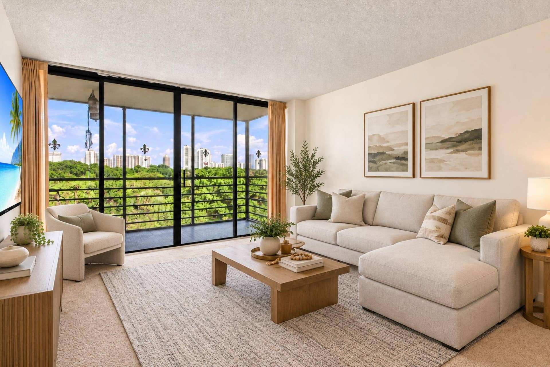 20400 W COUNTRY CLUB Drive, #609, Aventura, FL 33180 Virtually Staged