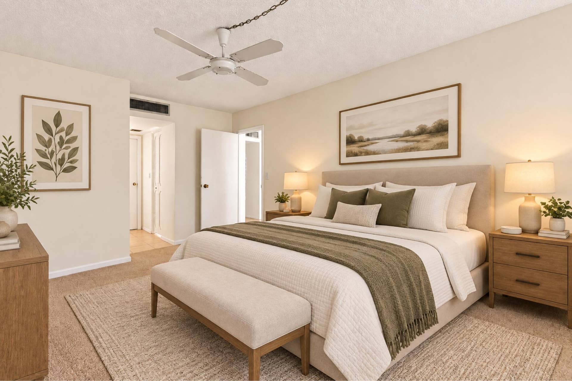 20400 W COUNTRY CLUB Drive, #609, Aventura, FL 33180 Virtually Staged