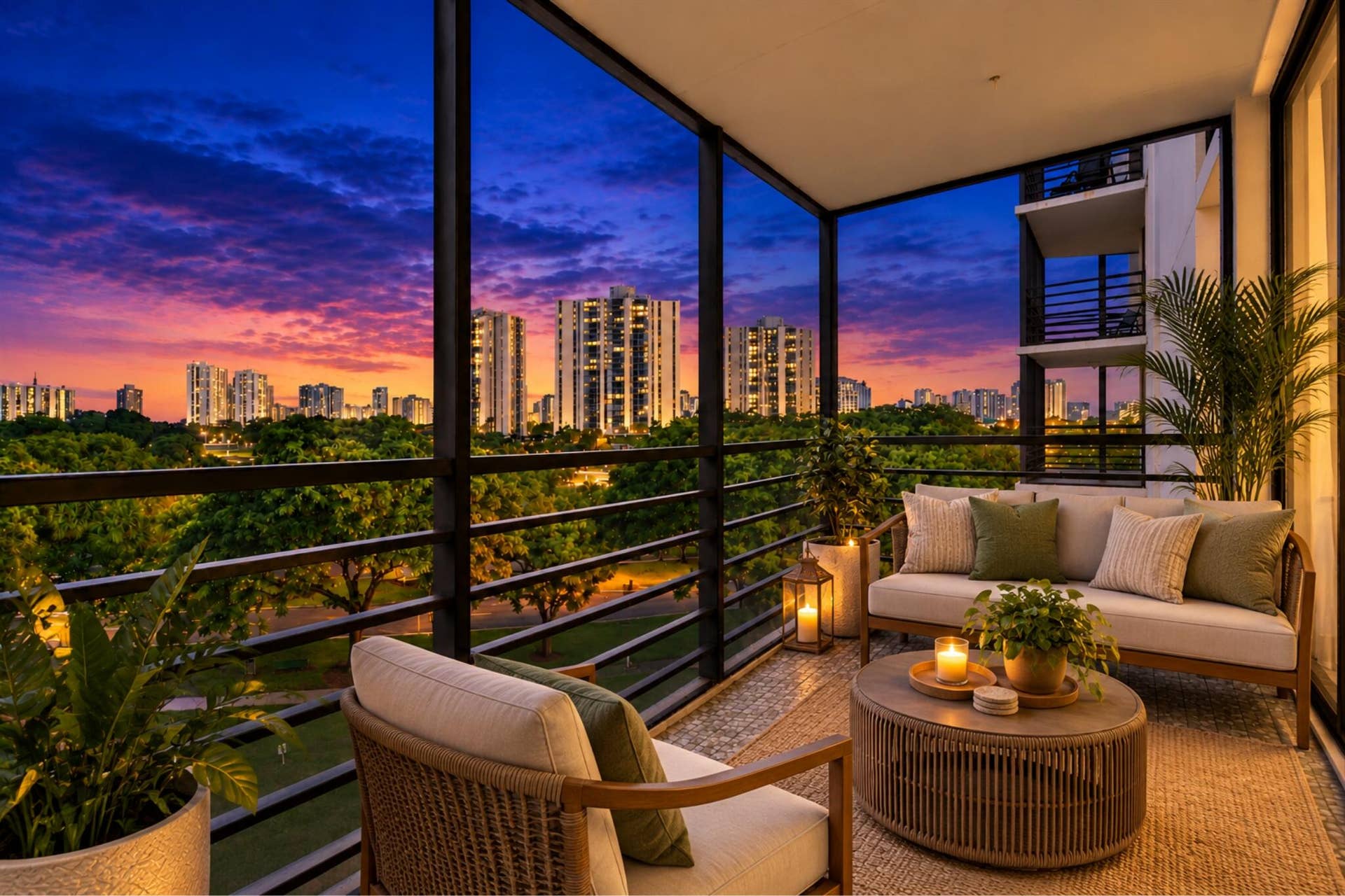 20400 W COUNTRY CLUB Drive, #609, Aventura, FL 33180 Virtually Staged