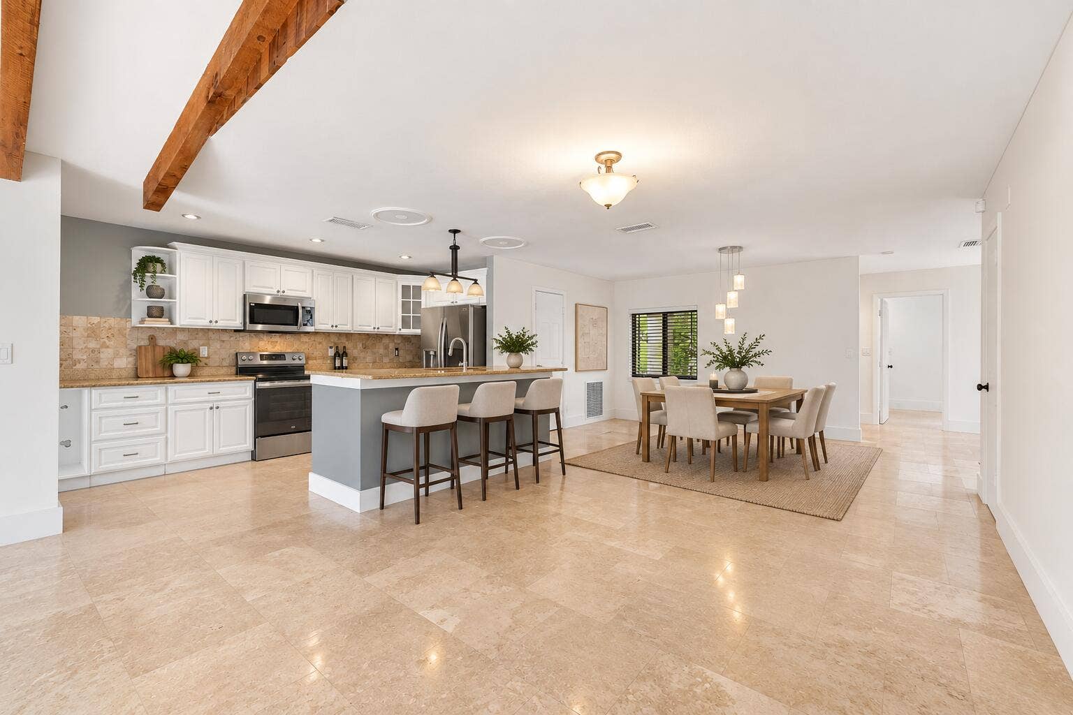 11905 SAILBOAT Drive, Cooper City, FL 33026 Virtually staged kitchen