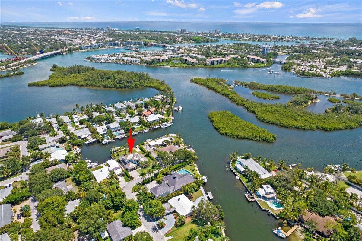 205 Body Court, Jupiter, Jupiter, FL 33477 Aerial View
