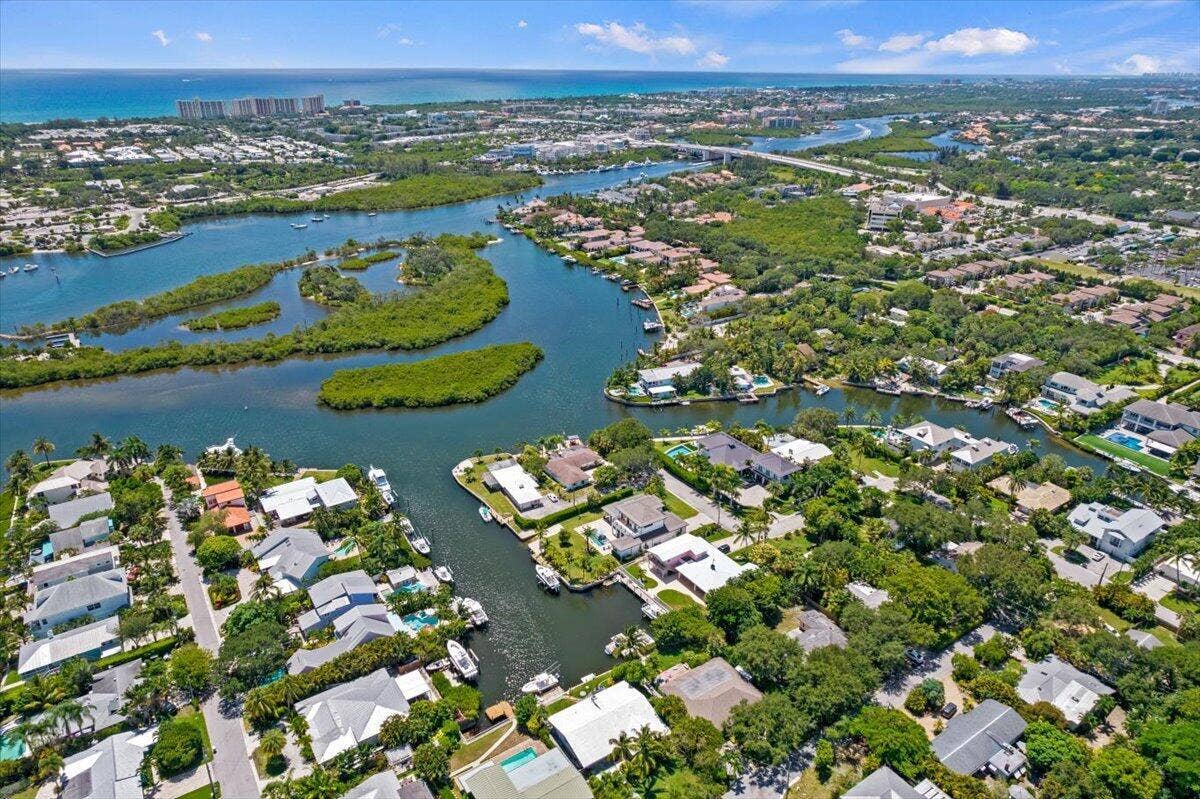 205 Body Court, Jupiter, Jupiter, FL 33477 Aerial View